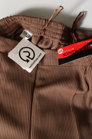 Дамски панталон New Fashion, Размер M, Цвят Кафяв, Цена 6,44 лв.
