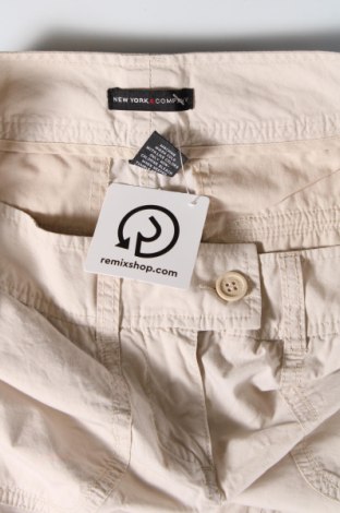 Дамски панталон New York & Company, Размер S, Цвят Бежов, Цена 5,22 лв.