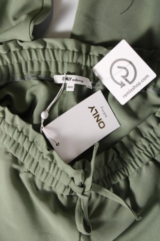 Дамски панталон ONLY, Размер M, Цвят Зелен, Цена 54,00 лв.