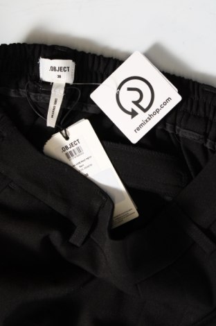 Γυναικείο παντελόνι Object, Μέγεθος M, Χρώμα Μαύρο, Τιμή 4,49 €
