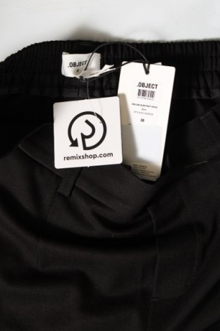 Pantaloni de femei Object, Mărime M, Culoare Negru, Preț 71,55 Lei