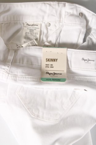 Γυναικείο παντελόνι Pepe Jeans, Μέγεθος M, Χρώμα Λευκό, Τιμή 25,59 €