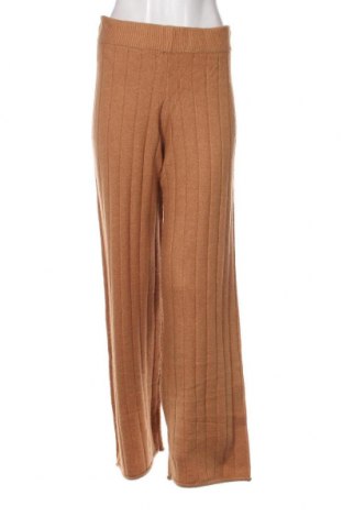 Pantaloni de femei Pieces, Mărime L, Culoare Maro, Preț 79,93 Lei