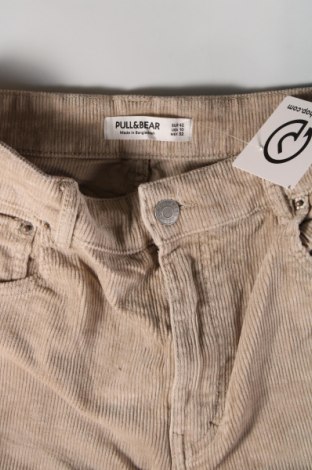 Pantaloni de femei Pull&Bear, Mărime L, Culoare Bej, Preț 20,03 Lei