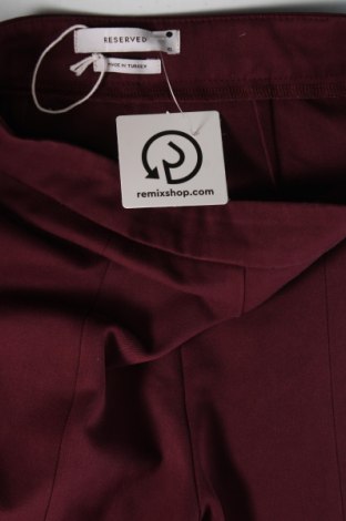 Γυναικείο παντελόνι Reserved, Μέγεθος XS, Χρώμα Κόκκινο, Τιμή 3,43 €