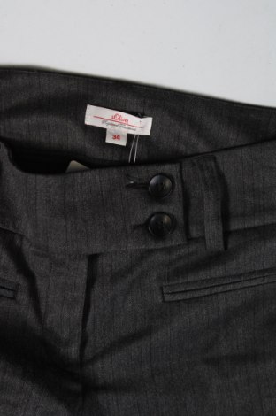Дамски панталон S.Oliver, Размер XS, Цвят Сив, Цена 6,38 лв.