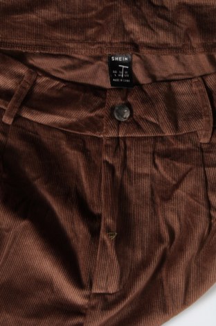 Pantaloni de femei SHEIN, Mărime M, Culoare Maro, Preț 30,52 Lei