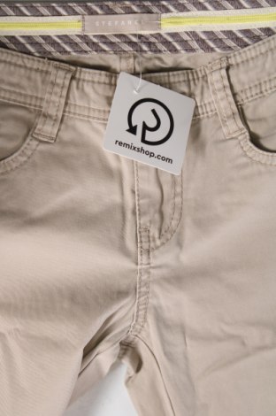 Дамски панталон Stefanel, Размер XS, Цвят Бежов, Цена 11,56 лв.