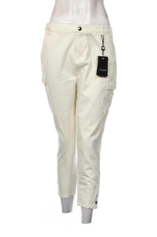 Γυναικείο παντελόνι TWINSET, Μέγεθος M, Χρώμα Εκρού, Τιμή 29,01 €