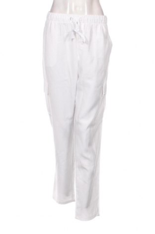 Дамски панталон United Colors Of Benetton, Размер L, Цвят Бял, Цена 34,80 лв.