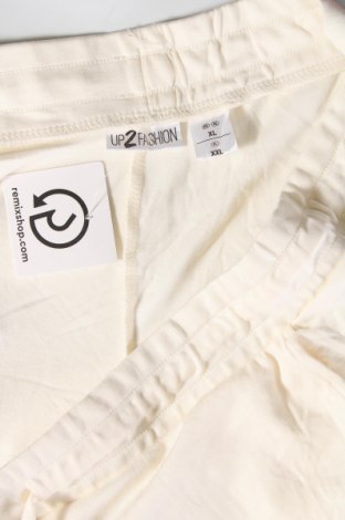 Γυναικείο παντελόνι Up 2 Fashion, Μέγεθος XXL, Χρώμα Λευκό, Τιμή 17,94 €