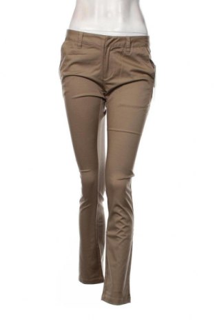Дамски панталон Volcom, Размер M, Цвят Бежов, Цена 17,52 лв.