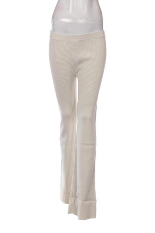 Γυναικείο παντελόνι Weekday, Μέγεθος L, Χρώμα Εκρού, Τιμή 9,72 €