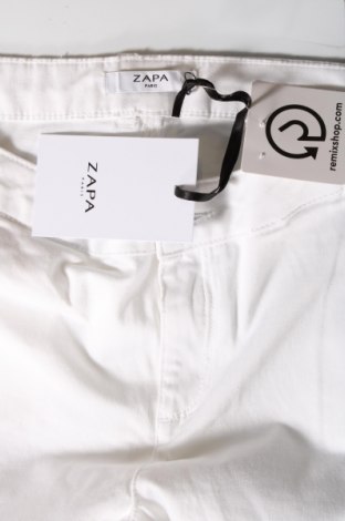 Pantaloni de femei ZAPA, Mărime M, Culoare Alb, Preț 628,29 Lei