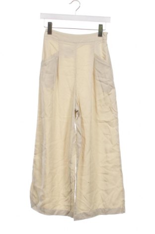 Dámské kalhoty  Zara, Velikost XS, Barva Béžová, Cena  119,00 Kč