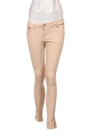 Дамски панталон Zara, Размер S, Цвят Бежов, Цена 7,60 лв.