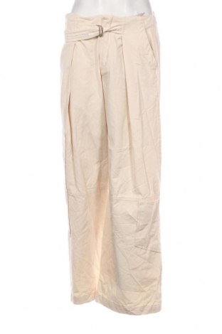 Дамски панталон Zara, Размер M, Цвят Бежов, Цена 60,37 лв.