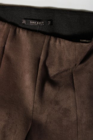 Дамски панталон Zara, Размер S, Цвят Бежов, Цена 8,60 лв.