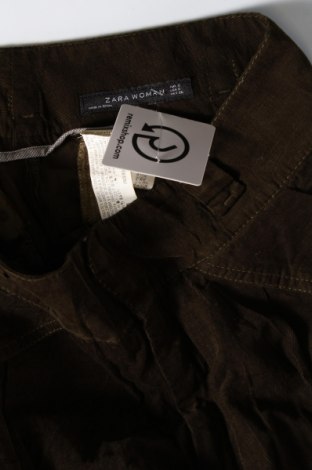 Dámské kalhoty  Zara, Velikost M, Barva Zelená, Cena  134,00 Kč