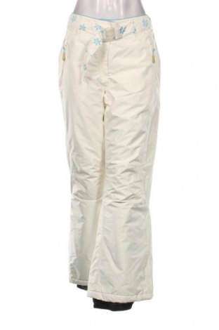 Дамски панталон за зимни спортове TCM, Размер L, Цвят Бял, Цена 26,25 лв.