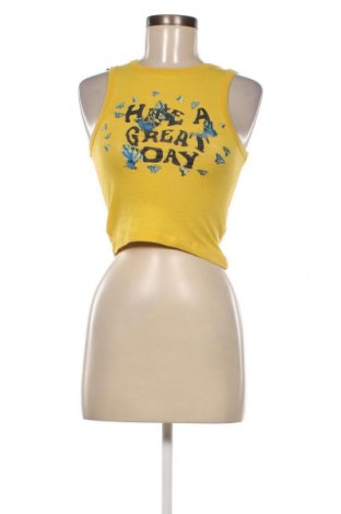 Tricou de damă BDG, Mărime XS, Culoare Galben, Preț 28,62 Lei