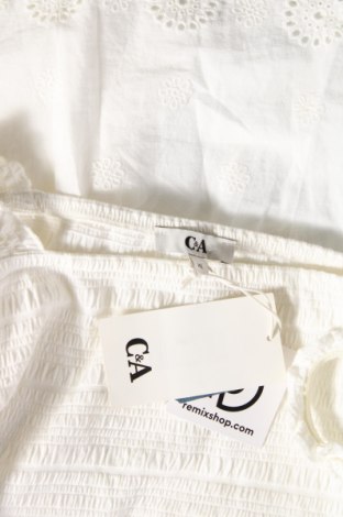 Damska koszulka na ramiączkach C&A, Rozmiar XL, Kolor Biały, Cena 22,53 zł