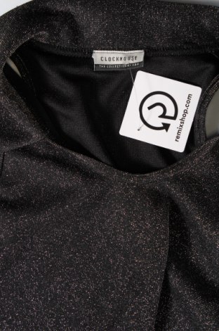 Γυναικείο αμάνικο μπλουζάκι Clockhouse, Μέγεθος M, Χρώμα Μαύρο, Τιμή 2,09 €