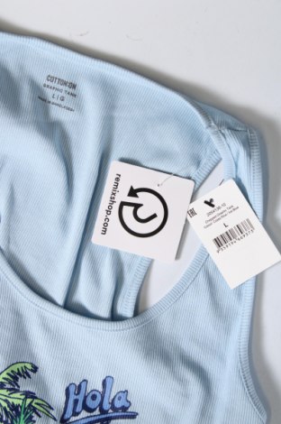 Γυναικείο αμάνικο μπλουζάκι Cotton On, Μέγεθος L, Χρώμα Μπλέ, Τιμή 6,38 €