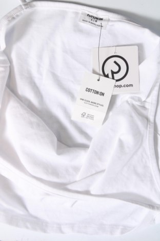 Damska koszulka na ramiączkach Cotton On, Rozmiar L, Kolor Biały, Cena 55,97 zł