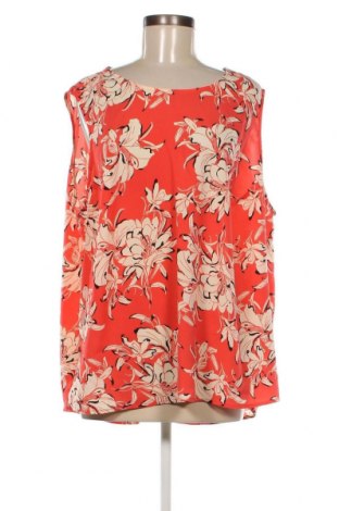 Γυναικείο αμάνικο μπλουζάκι Dalia, Μέγεθος XL, Χρώμα Πορτοκαλί, Τιμή 8,18 €