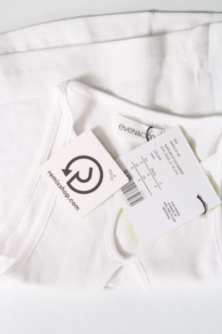 Γυναικείο αμάνικο μπλουζάκι Even&Odd, Μέγεθος S, Χρώμα Λευκό, Τιμή 9,85 €