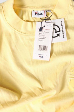 Tricou de damă FILA, Mărime XL, Culoare Galben, Preț 40,06 Lei