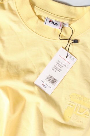 Γυναικείο αμάνικο μπλουζάκι FILA, Μέγεθος M, Χρώμα Κίτρινο, Τιμή 8,97 €