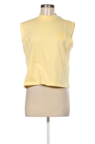 Γυναικείο αμάνικο μπλουζάκι FILA, Μέγεθος M, Χρώμα Κίτρινο, Τιμή 7,48 €