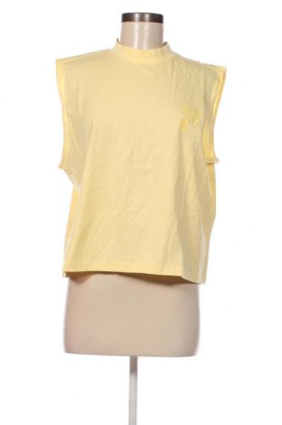 Γυναικείο αμάνικο μπλουζάκι FILA, Μέγεθος XL, Χρώμα Κίτρινο, Τιμή 9,27 €