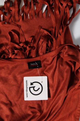 Γυναικείο αμάνικο μπλουζάκι Fashion Express, Μέγεθος M, Χρώμα Καφέ, Τιμή 8,90 €