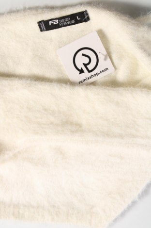 Γυναικείο αμάνικο μπλουζάκι Fb Sister, Μέγεθος L, Χρώμα Λευκό, Τιμή 3,86 €