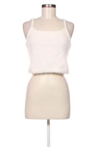Γυναικείο αμάνικο μπλουζάκι Fb Sister, Μέγεθος L, Χρώμα Λευκό, Τιμή 3,78 €