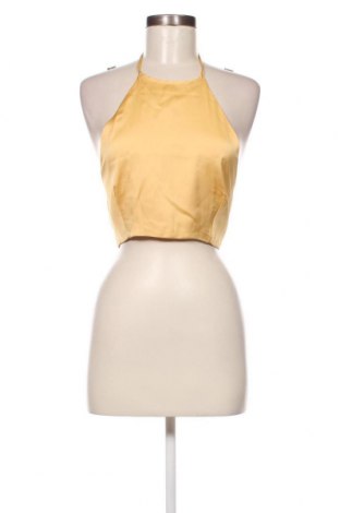 Γυναικείο αμάνικο μπλουζάκι Glamorous, Μέγεθος M, Χρώμα Κίτρινο, Τιμή 6,58 €