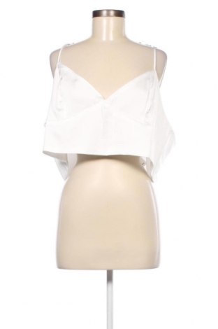Γυναικείο αμάνικο μπλουζάκι Glamorous, Μέγεθος 3XL, Χρώμα Λευκό, Τιμή 7,48 €