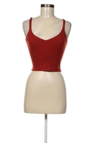 Γυναικείο αμάνικο μπλουζάκι Glamorous, Μέγεθος L, Χρώμα Πορτοκαλί, Τιμή 7,77 €