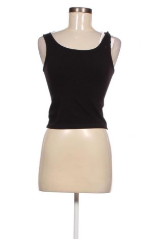 Γυναικείο αμάνικο μπλουζάκι H&M Sport, Μέγεθος S, Χρώμα Μαύρο, Τιμή 13,81 €