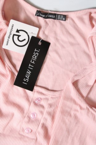 Γυναικείο αμάνικο μπλουζάκι I Saw It First, Μέγεθος XL, Χρώμα Ρόζ , Τιμή 8,01 €