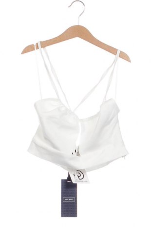 Γυναικείο αμάνικο μπλουζάκι Jack Wills, Μέγεθος S, Χρώμα Λευκό, Τιμή 4,19 €