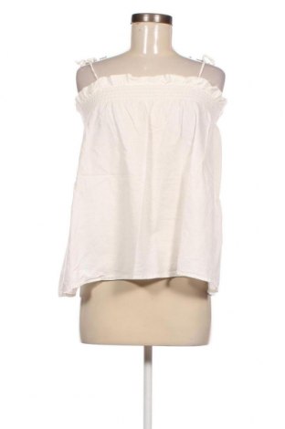 Γυναικείο αμάνικο μπλουζάκι Mango, Μέγεθος S, Χρώμα Λευκό, Τιμή 7,67 €