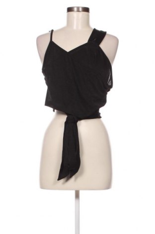 Γυναικείο αμάνικο μπλουζάκι Monki, Μέγεθος XL, Χρώμα Μαύρο, Τιμή 6,66 €