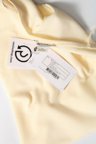 Tricou de damă Monki, Mărime XL, Culoare Galben, Preț 26,25 Lei