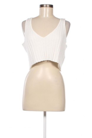 Γυναικείο αμάνικο μπλουζάκι Monki, Μέγεθος XL, Χρώμα Λευκό, Τιμή 6,36 €