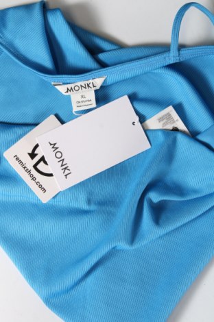 Γυναικείο αμάνικο μπλουζάκι Monki, Μέγεθος XL, Χρώμα Μπλέ, Τιμή 7,05 €