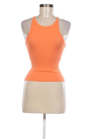 Γυναικείο αμάνικο μπλουζάκι Monki, Μέγεθος XXS, Χρώμα Πορτοκαλί, Τιμή 6,66 €